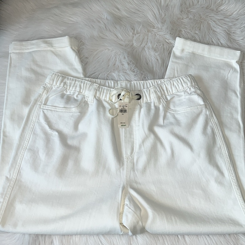 NWT Aerie denim jogger L - Picture 3 of 5